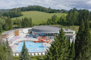 Termály Velké Losiny (40 km)